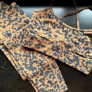 Varley Let’s Move Irena Bra and Move High Rise Legging